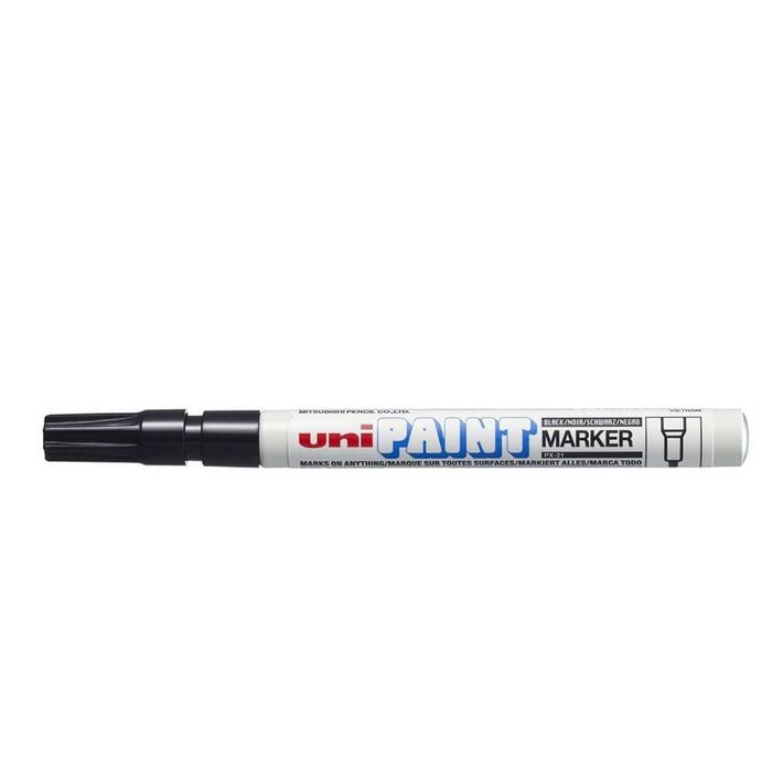 Uni-Ball Fine Paint Marker (Box of 12) (Black)