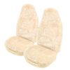 MyCar Sheepskin Seat Covers Universal 16mm Ivory