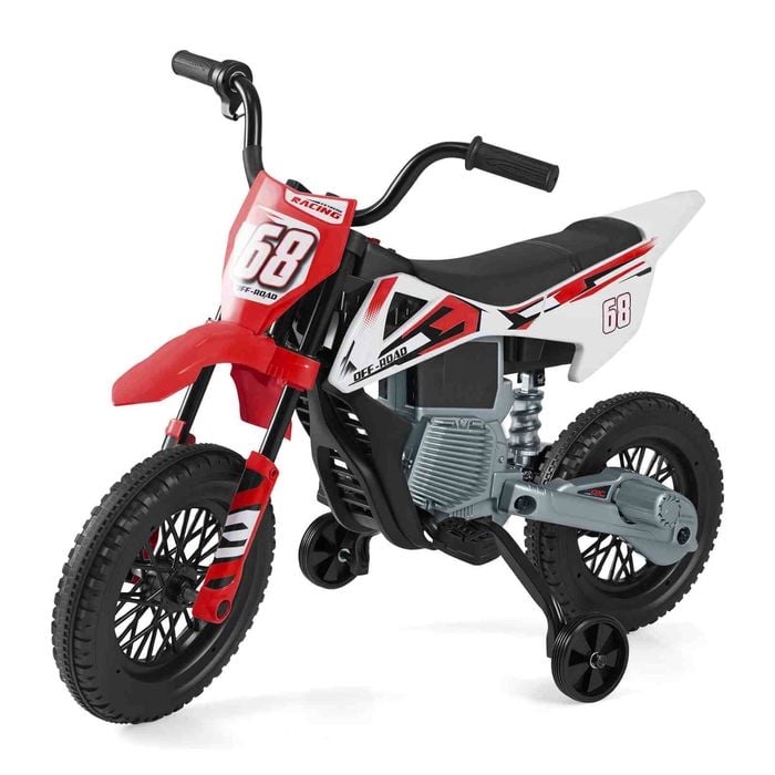 Costway Kids 12V Electric Ride On Motorcycle Motorbike Red