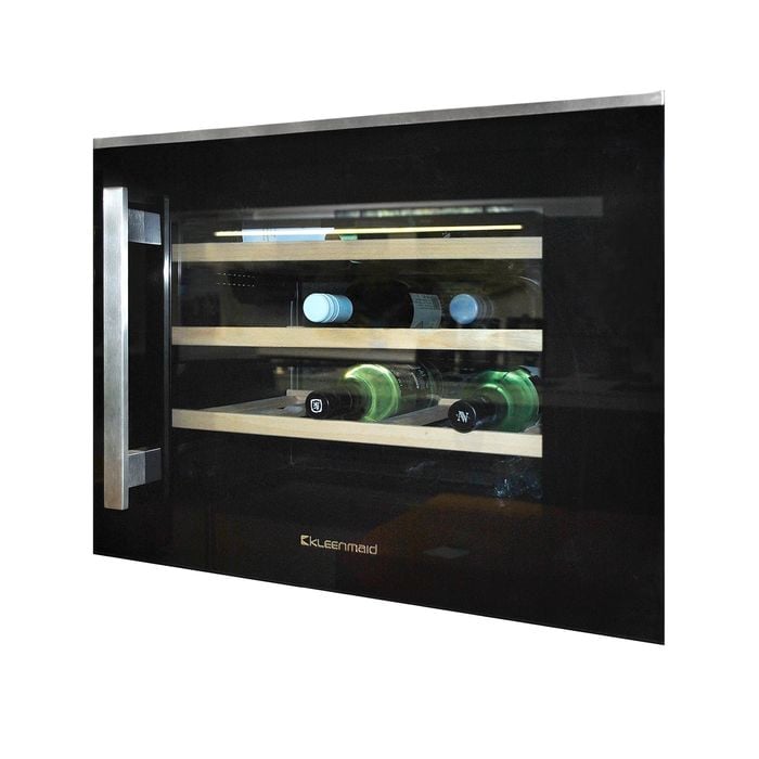 Kleenmaid 51L 24 Bottle Built In Wine And Beverage Fridge