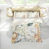 3D Elephant Giraffe Lion Fox Animal Quilt Cover Set Bedding Set Pillowcases 03