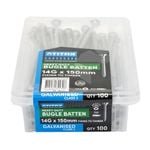 Titan 14G x 150mm CL3 Gal Bugle Batten Screw - 100 Pack