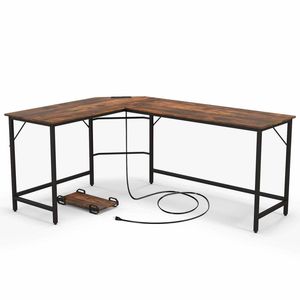 Costway Computer Corner Desk Cpu Stand