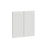 Kaboodle 600mm Sesame Salt Alpine Farmhouse Sink Doors - 2 Pack