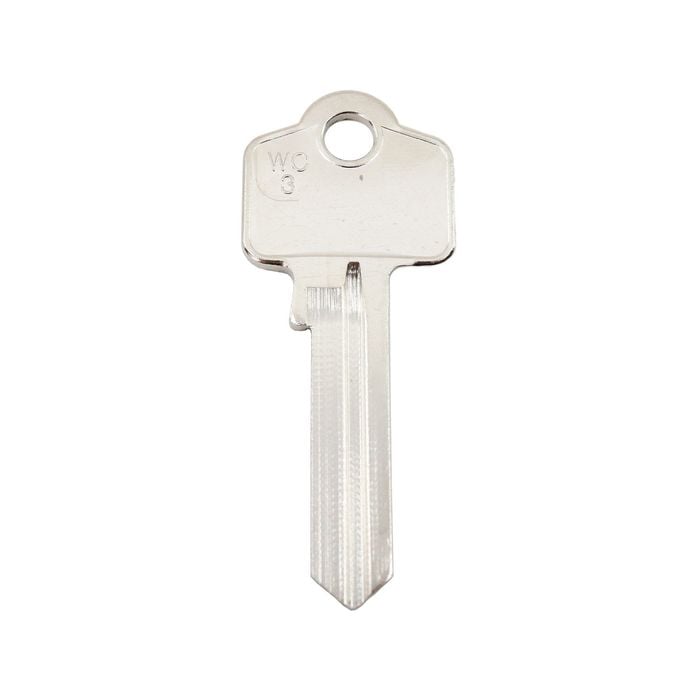EHI WO3-WC3 Silver Blank Key