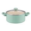 Raco Smartstart Ceramic Nonstick Induction Covered Stockpot 24cm/5.2l Lichen