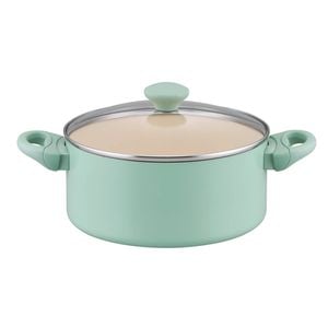 Raco Smartstart Ceramic Nonstick Induction Covered Stockpot 24cm/5.2l Lichen