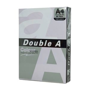 Double A A4 80gsm Pastel Colour Copy Paper 500pcs (Lavender)