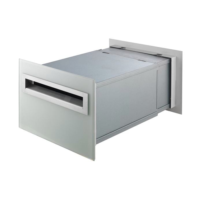 Sandleford Frosted Stainless Steel Chalice Brick-In Mailbox