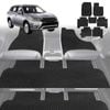 6D Diamond Car Floor Mats for Mitsubishi Outlander 2018-2021-Ultimate Set-Black-Outback GT
