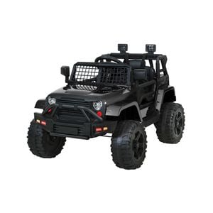 Rigo Kids Ride On Car Electric 12V Jeep Battery Remote Control Black