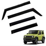 Weathershields for Suzuki Jimny 2018-2024 Weather Shields Wind Deflectors Window Visor
