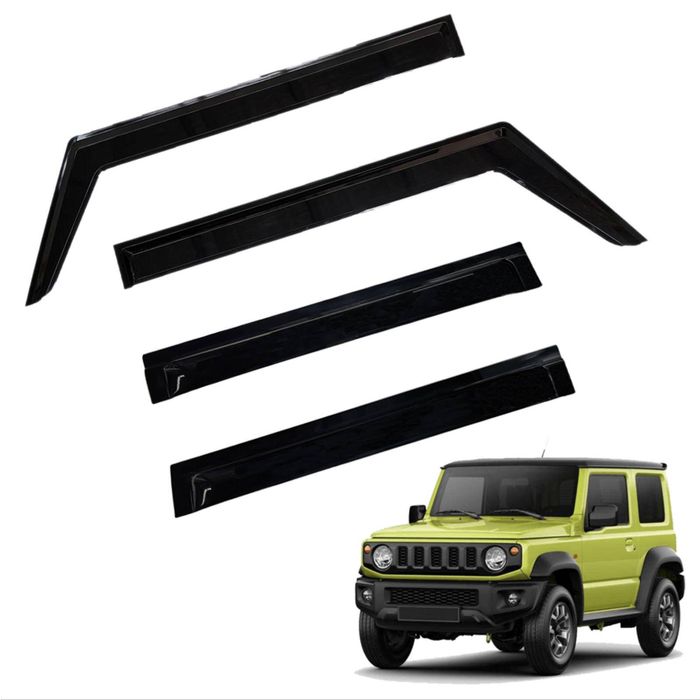 Weathershields for Suzuki Jimny 2018-2024 Weather Shields Wind Deflectors Window Visor