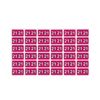 Avery Colour Coding Labels 25x38mm 180pk (Magenta, 21)