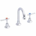  evekare WELS 4 star 7.5L/min 1/4 Turn Lever Basin Set With Red And Blue Indicators