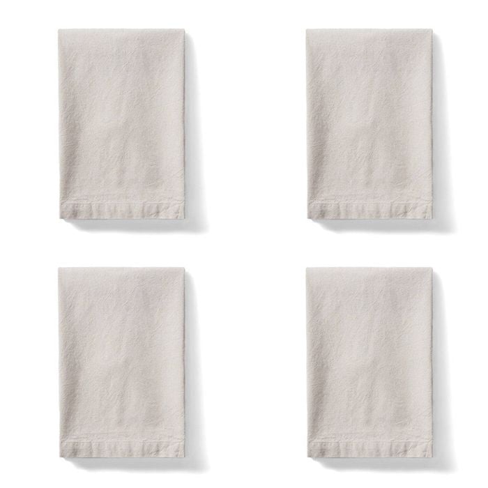 Amalfi Set Of 4 Sorrento Liveable Linen Napkins