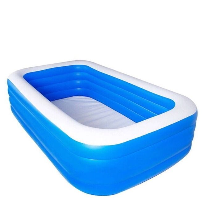 Provecta 3m x 1.8m 3 Layer Inflatable Swimming Pool Blue