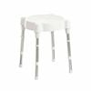 Heavy Duty Shower Stool - Lightweight, Adjustable & Corrosion-proof Bath Seat, 175kg Capacity
