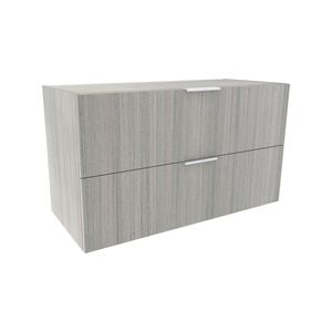 Lugna 512 x 900 x 380mm Mist 2 Drawer Storage Cabinet