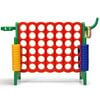 Costway Giant 4-in-A Row Connect four Board Game Set, Green