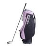 VEVOR Golf Cart Bag Black Purple with 14 Way Organizer Divider Top Multiple Pockets Premium