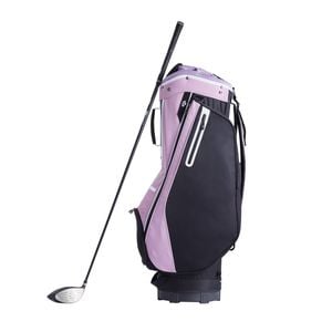 VEVOR Golf Cart Bag Black Purple with 14 Way Organizer Divider Top Multiple Pockets Premium