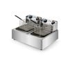 EuroChef Commercial Electric Deep Fryer Twin Frying Basket Chip Cooker Fry