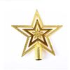 Lifebay 50PCS Christmas Tree Plating Tree Top Star Decoration