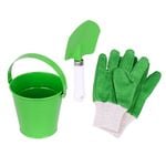 Kids 3-Piece Gardening Set Green