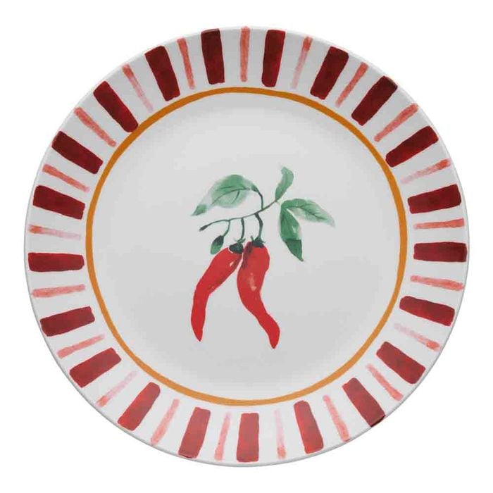 Porto Cucina Round Platter 30cm - Chilli