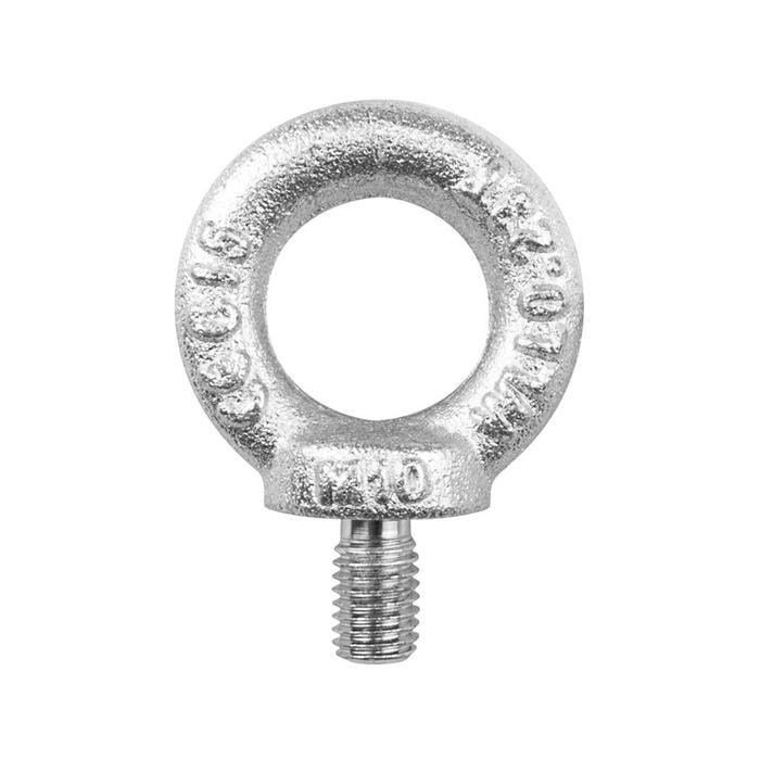 Pinnacle 42 x 65 x 13mm M10 Zinc Plated Eye Bolt