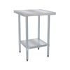 Lce Wt6-0600 Stainless Steel Workbench With Undershelf 610x 610 X 900mm