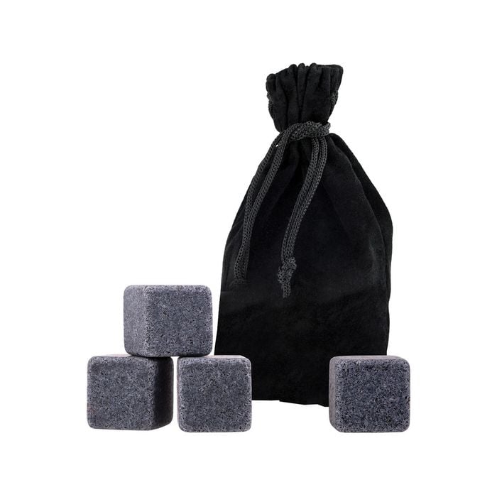 Bartender Barware Gin Stones with Bag Set of 6