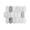 Decor8 290 x 272mm Cascade Orient Green Mosaic Tile