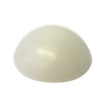Adoored 30mm White Soft Wall Bumper - 2 Pack - 30mm