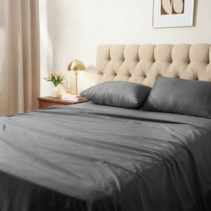 Sheraton Luxury – 1200 Thread Count Cotton Rich Dusk Grey King Sheet Set