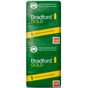 Bradford R3.0 1160 x 580 x 165mm 12.2m2 Gold Ceiling Batts - 16 Pack