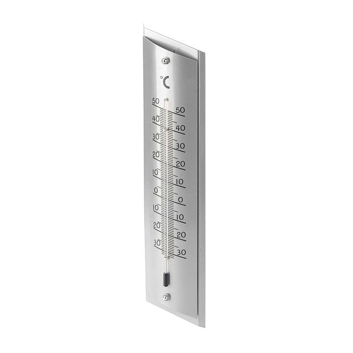 Holman 250mm Aluminium Wall Thermometer