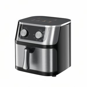 Catzon 12L Large Capacity Stainless Steel Air Fryer Family Size Oilless Cooker