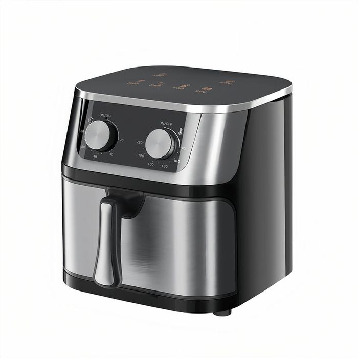 Catzon 12L Large Capacity Stainless Steel Air Fryer Family Size Oilless Cooker