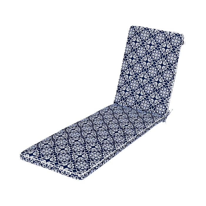 Mojo Navy Moroccan Outdoor Sunlounge Cushion