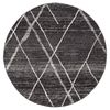 Jaya 452 Charcoal 200x200cm Round - Medium Pet Friendly Power Loomed Rug