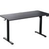 140 x 70cm Electric Standing Desk Height Adjustable Motorised Electric Sit Stand in Black