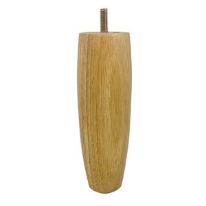 Adoored 66 x 200mm Lacquered Wood Round Furniture Leg