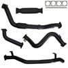 Ignite Exhausts Turbo Back For Toyota Landcruiser 79 Series V8 S/cab 3" No Cat & Hotdog 409 Stainless Steel