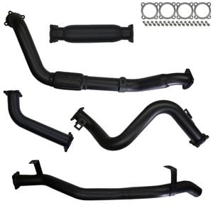 Ignite Exhausts Turbo Back For Toyota Landcruiser 79 Series V8 S/cab 3" No Cat & Hotdog 409 Stainless Steel