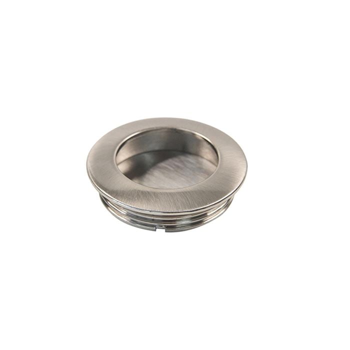 Sylvan Round Flush Pull  35.5mm Satin Nickel Plated