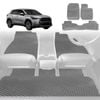 6D Diamond Car Floor Mats for Toyota Corolla Cross 2020-Current-Full Set-Grey-Outback GT