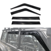 AUSGO Luxury Weather Shields for Nissan Patrol Y60 GQ Auto Miror 1988-1997 Weathershields Window Visors Wind Deflectors
