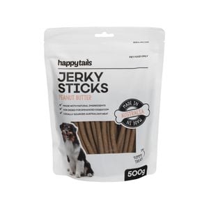 Happy Tails 500g Peanut Butter Sticks Dog Treats